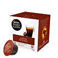 Nescafé Lungo Intenso Packung und Kapsel für Dolce Gusto