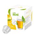 Café René Lemon Tea Packung und Kapsel für Dolce Gusto
