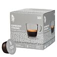 Kaffekapslen Espresso Strong Packung und Kapsel für Dolce Gusto
