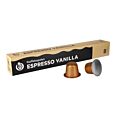 Kaffekapslen Espresso Vanilla Premium Packung und Kapsel für Nespresso
