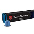 Tonino Lamborghini Espresso Decaffeinato Packung und Kapsel für Nespresso
