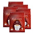 5 Packungen mit Kaffekapslen Classic Extra Large für Senseo