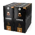 Starterpack mit 100 Plastikkapseln Kaffekapslen Lungo für Nespresso