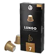 Kaffekapslen Lungo Packung und Kapsel für Nespresso®